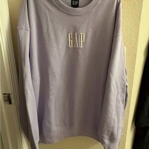 GAP Men's Lavender Sweatshirt- XL Tall- BRAND NEW!
